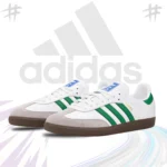 Adidas Samba White & Green