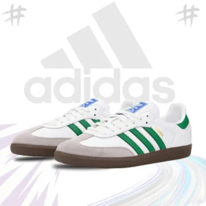Adidas Samba White & Green